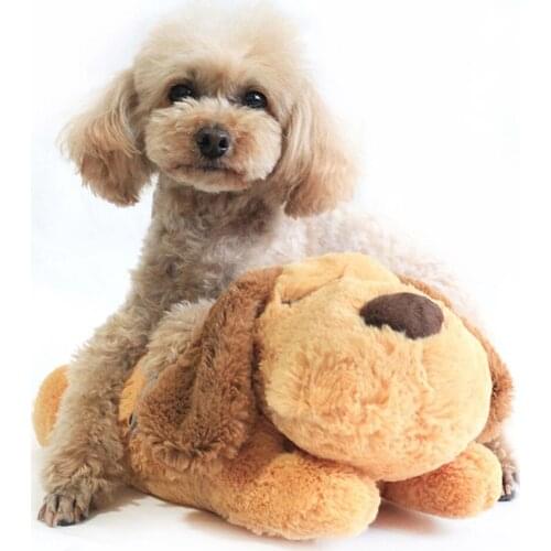Heartbeat Stuffed Toy Pet Anxiety Relief and Calming Aid New Puppy Starter Kit