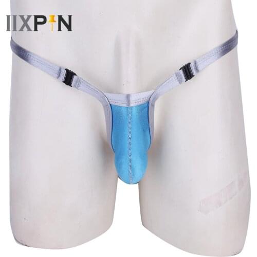 Low Rise Mens Bikini Underwear Micro Pouch Super Sexy G-string Men Enhancing Pouch Briefs Men Slip Sexy Gay Lingerie Erotic