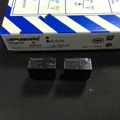 Original ALQ105 5pin 10A 250VAC relays
