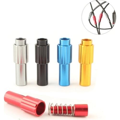 Mtb bicycle brake cable gear shift connector line regulator adjust housing brake fine adjustment screw