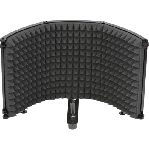 Recording studio microphone windproof soundproof cover microphone soundproof screen noise reduction board blowout prevention net