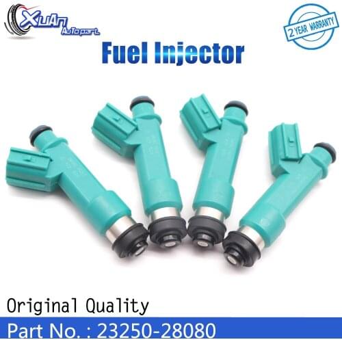 XUAN Fuel Injectors Nozzle 23250-28080 For Toyota Corolla Matrix Camry RAV4 Solara Highlander Scion tC xB 2.4L L4 23250-0H060