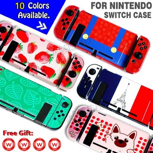 For Nintend Switch Limited Edition Protective Shell NS Cute Skin Pink PC Hard Case Cover for Nintendo Switch Console&Joy-Con