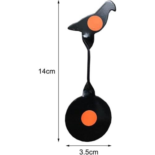 1pcs Bird tree targets Outdoor Stainless steel Target Shooting Practice Props Airsoft Hunting Accessories