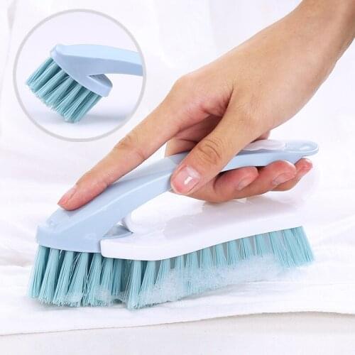 1pcs Household Soft Wool Washing Brush Plastic large flat brush collar sleeve nylon cleaning brush shoe Clothing board brush