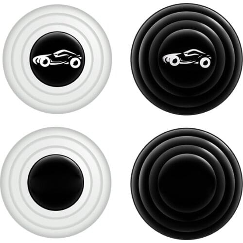 10Pcs/lot Universal Car Door Shock Absorbing Gasket For Car Trunk Sound Insulation Pad Shockproof Thickening Cushion Stickers