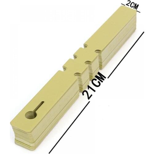 100pcs Pvc Flower Plant Gardening Label Pot Marker Name Stake Tied Tags Tree Court Nursery Labels Decoration