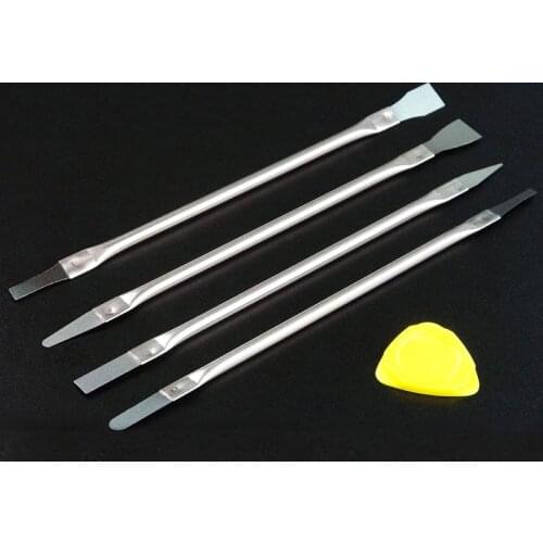 2 Set CPU Crowbar Stainless Steel Mobile Phone Laptops LCD CPU PCB Mainboard Repair Tools for iPhone iPad Electronics Tablets