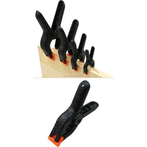 400pcs Woodworking Spring Clamps 2Inches DIY Tools Plastic Nylon Toggle Clamp For Woodwork Spring Clip Photo Studio