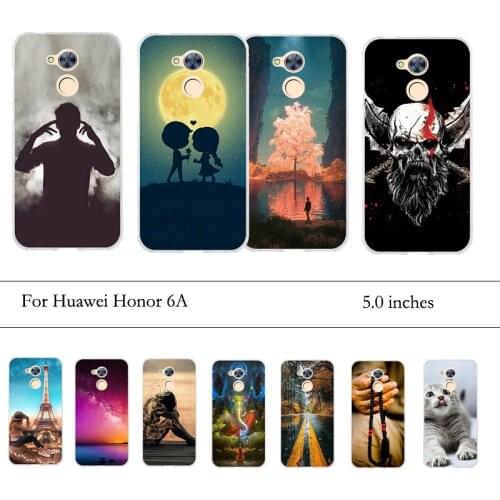 For Huawei Honor 6A Case Soft TPU Silicone Cover Back Case for Huawei Honor 6A 6 A Coque Funda Cover for Honor 6 A Honor6A Case