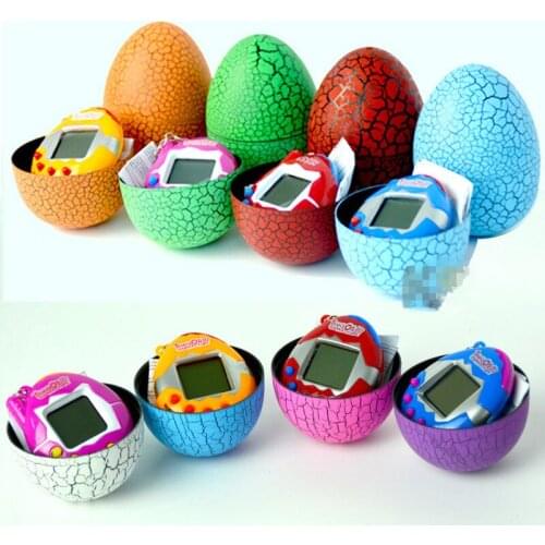 Digital pet tumbler dinosaur egg multi-color virtual game toy digital pet Christmas gift Random color