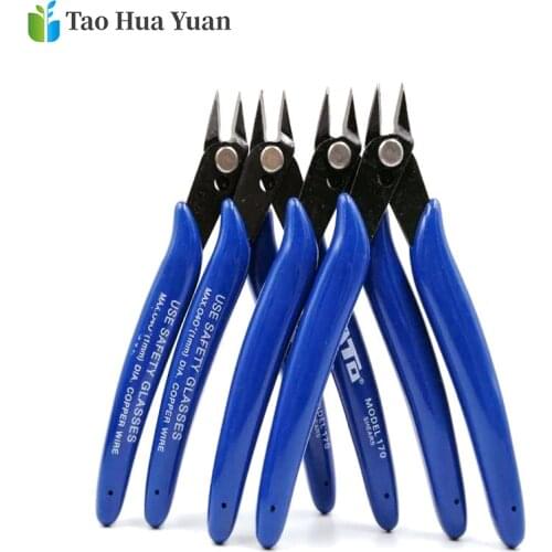 Diagonal Pliers Multi Functional Tools Electrical Wire Cable Cutters Cutting Side Snips Flush Stainless Steel Nipper Hand Tools