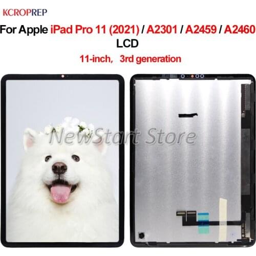 For Apple iPad Pro 11 2021 LCD Display Touch Screen Digitizer Assembly 11.0" 3rd Generation For Apple A2301 A2459 A2460 lcd