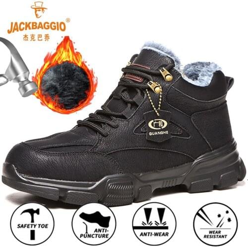 JACKBAGGIO Men's Work Shoes