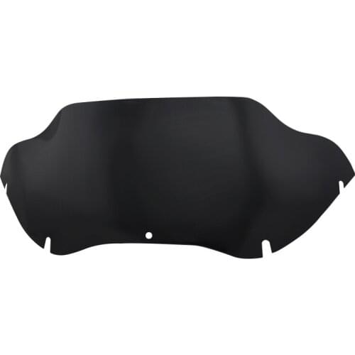9.45" Wave Windshield Deflector Windshield For Harley Road Glide FLTR FLTRX 1998-2013 Motorcycle Accessories windshield Black