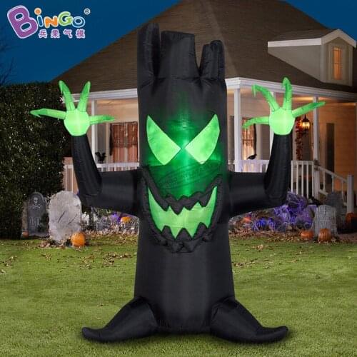 Customized 3mH Inflatable Lighting Dryad Balloon For Backyard Display / Blow Up Tree Halloween Decor Toys - BG-F031