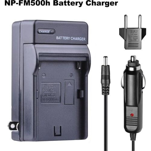 NP-F550 NP-FM50 NP-FM500H Battery Charger For Sony FM55H QM71 NP-F570 F750 F960 F970 A200 A200K A200W A300 A350 A450 camera