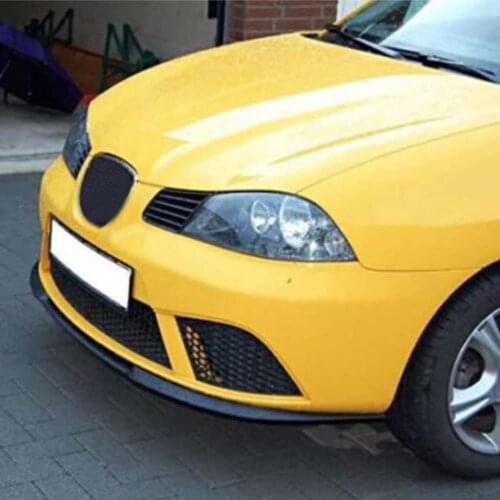 For Seat Ibiza MK4 6L -08 CUPRA R front SPOILER FRONT BUMPER Euro Spoiler Front Lip Universal 3 pcs body kit