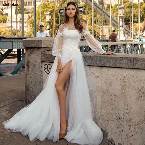 Shihokoo Wedding Dresses With A Train