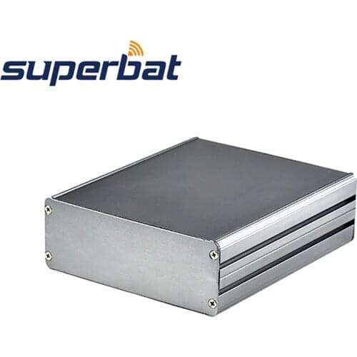 Superbat Customizing Split Body Aluminum Box PCB Enclosure Case Project Electronic DIY- 140*122*45mm(L*W*H