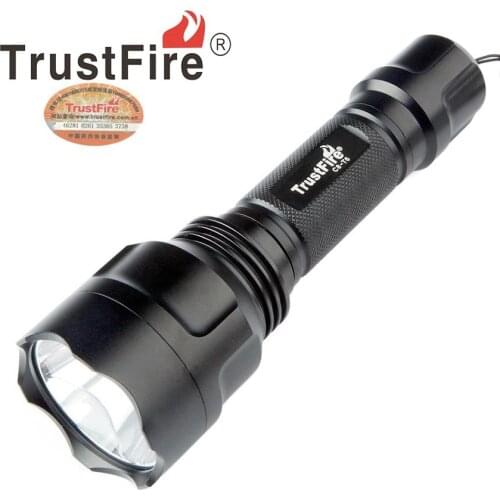 TrustFire C8 * L2 U2 5 mode led Flashlight 18650 lights led tactico light flash tactica linterna lanternas torch lantern