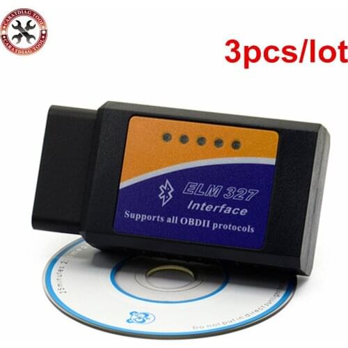 V2.1 ELM327 Bluetooth OBD2/OBDII Diagnostic Interface Bluetooth ELM327 Mini OBD2 ELM 327 Car Code Scanner