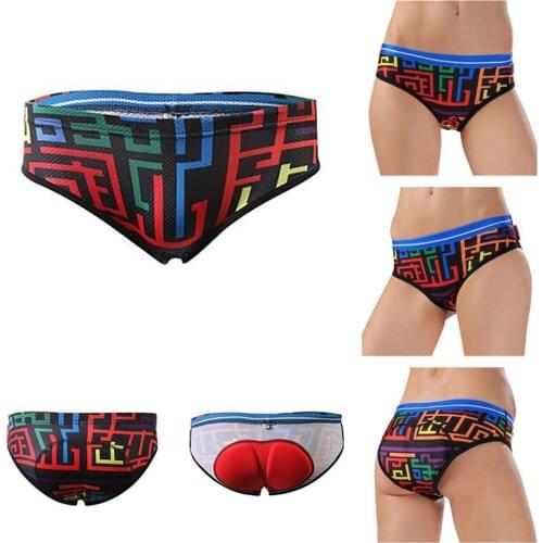 Cycling Underwear 3D Gel Pad Shorts Mountain MTB Bike Riding Ropa Interior Hombre Pantalones Tight Bicycle Underpant Shockproof
