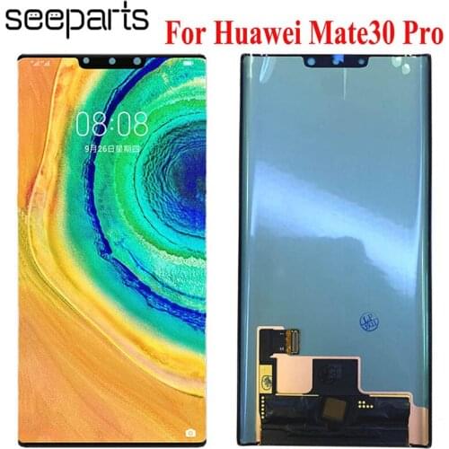 For Huawei Mate 30 Pro LCD Display Touch Screen Digitizer Replacement Original For Huawei Mate 30 Pro LIO-L09 LIO-L2 LCD Screen