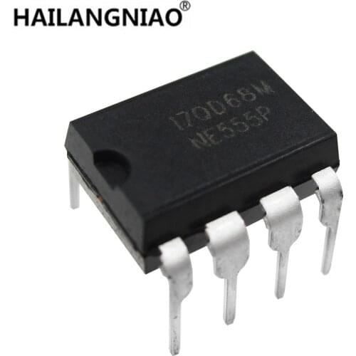 100PCS/LOT New NE555 NE555P NE555N 555 Timers DIP-8