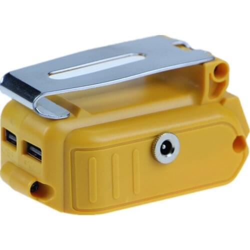 USB adapter For DeWalt DCB091 replacement DC 12V 5A USB 5V DIY etc usage
