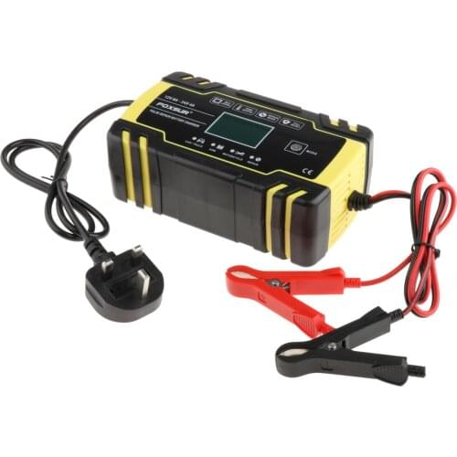 Digital Automatic Battery 12V 8A 24V 4A Amp Charging Pulse Repair Charger