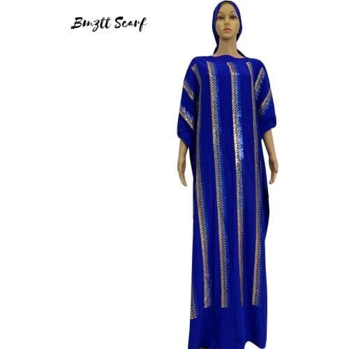 Dashiki Black African Clothes Bazin Broder Riche Sexy Short Sleeve Robe Evening Long Dress African Dresses Women And Headscarf