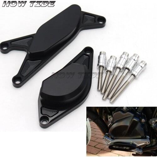 For Suzuki GSR 600 2006 2007 2008 2009 2010 2011 CNC Aluminum Frame Slider Crash Pad Cover Falling Protector Engine Stator Guard