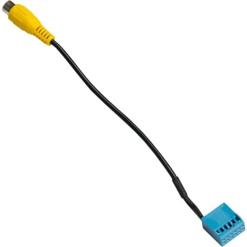 Misayaee Adapter Cable For Skoda Octavia 2019-2020 RCA Rear View Camera Into Car Original Video Input Plug