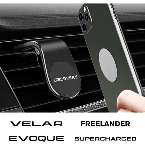 Magnetic Car Phone Holder For Land Rover Discovery 3 2 Evoque Freelander Autobiography Velar SVR SUPERCHARGED Auto Accessories