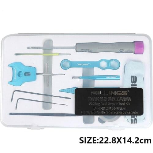 DIY Fishing Reel Repair Kits Tool Bearing Remove Spinning Baitcasting Reel Spool Dismantling Device Screwdriver Maintenance tool