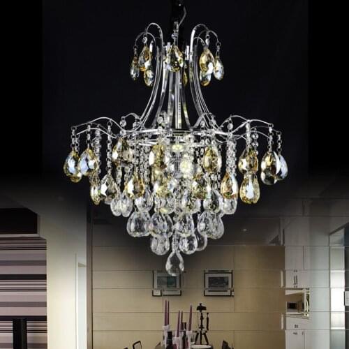 New Arrival D60cmxH63cm Hot Luxury K9 Crystal Chandelier Light Hotel Hall Living Room Dining Room Bedroom light free shipping