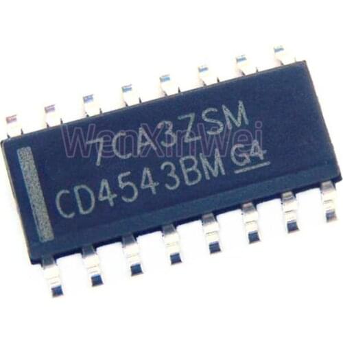 10PCS CD4543BM96 CD4543BM SOP16 New and Original IC
