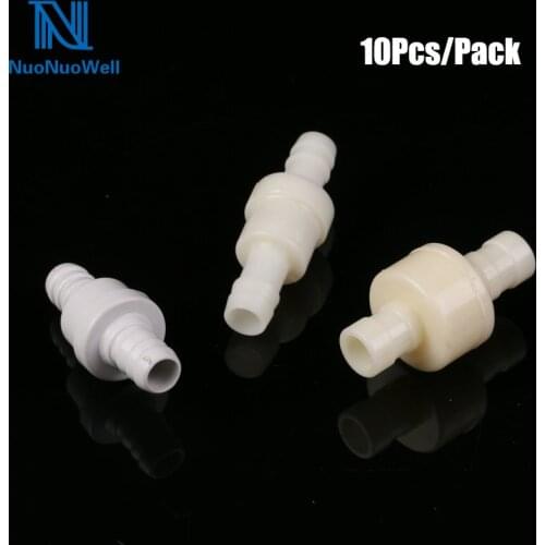 NuoNuoWell 10mm/12mm Soft Pipe Non-return Valve One Way Check Valve Aquaculture Garden Irrigation Fittings Plug In Pagoda joint