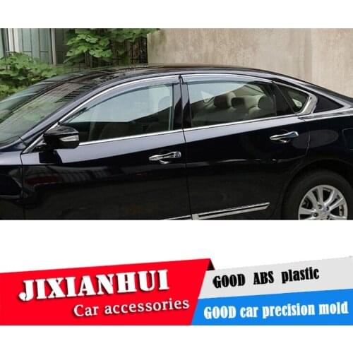 For Nissan teana Window Visor For Nissan teana 2016-2018 Vent Shades Sun Rain Deflector Guard 4PCS/SET Car Styling
