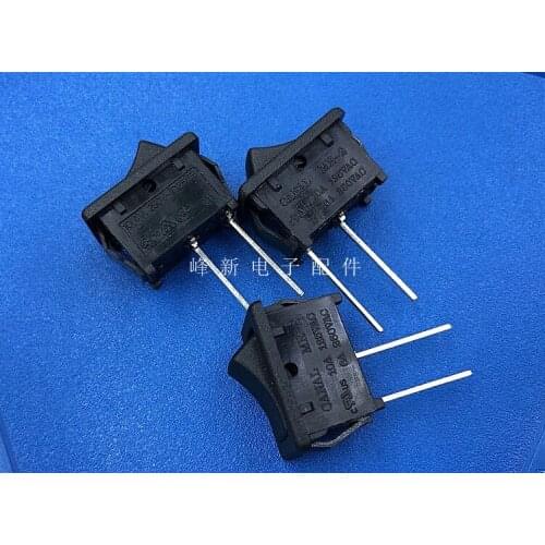 Original new 100% long foot 2gear 2pin 15*21 rocker switch 10A button tilt switching power MR-2