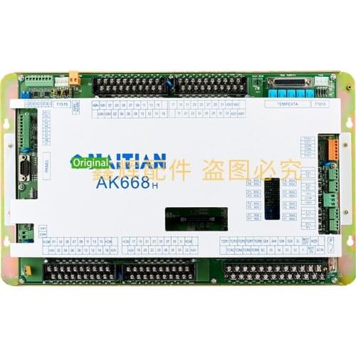 Techmation AK668 CPU Board For Haitian Injection Molding Machine, AK668 I/O Board AK668H AK668E Controller PLC Spot Photo