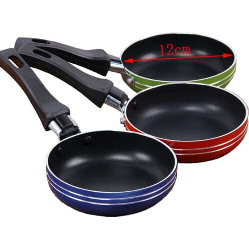 Portable Omelette Mini Frying Pan Poached Egg Household Small Nonstick Kitchen Cooker Frying Pan Cookware Kitchen Accessories