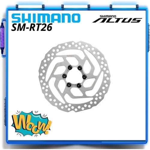 SHIMANO Altus SM RT26 6 Bolt Disc Brake Rotor SM-RT26 180mm 160 mm