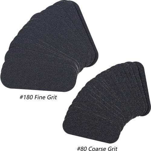 Pedicure Foot-Rasp File Replace 80/180 Grit Sanding Cloth Files Pedicure Feet Care Remover Metal Handle Stainless Silencer