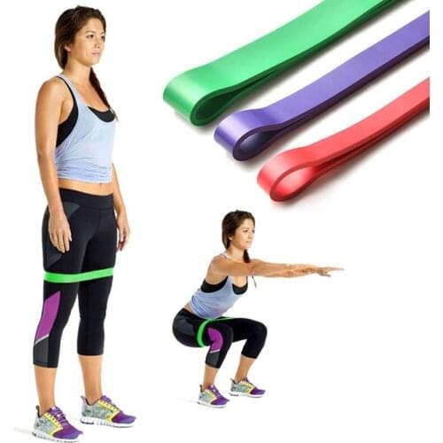 Thickened Resistance Bands Natural Latex Yoga Rubber Loop Bands Expander Fitness Elastic Straps Pilates Sport Workout Equipment