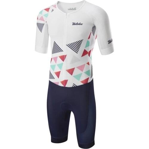 Velotec Triathlon Skinsuit Summer Men Long distance Cycling Clothing Ropa Ciclismo Mtb Bike Outdoor Racing Jumpsuit Replica 2021