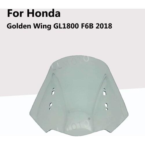 For Honda Golden Wing GL1800 F6B 2018 Motorcycle Windscreen German Bayer Police Shield PC Material Wind Deflector