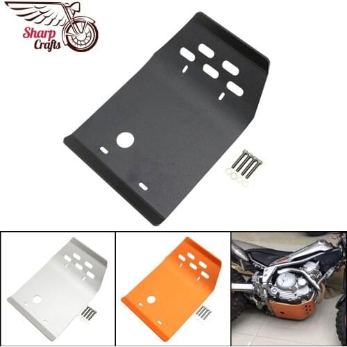 Motorcycle Engine Guard Chassis Bash Protector Skid Plate Belly Pan Cover For Yamaha XT250 XG250 Tricker XT 250 Serow XG 250