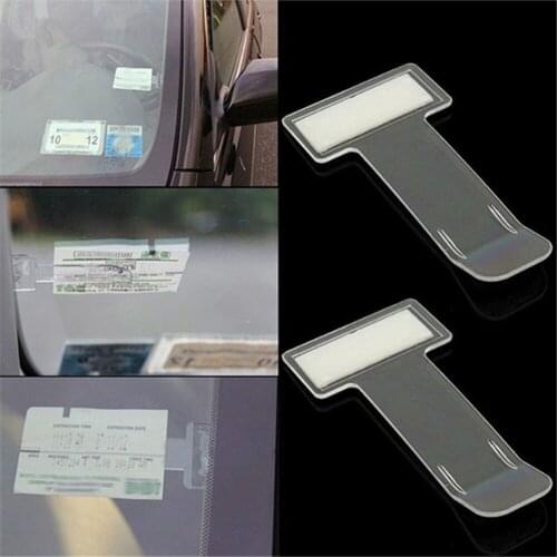 Car parking ticket clip for ford focus 2 kia rio chevrolet cruze toyota solaris kia ceed lada vesta vw polo